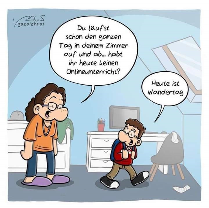 Heute ist Wandertag
